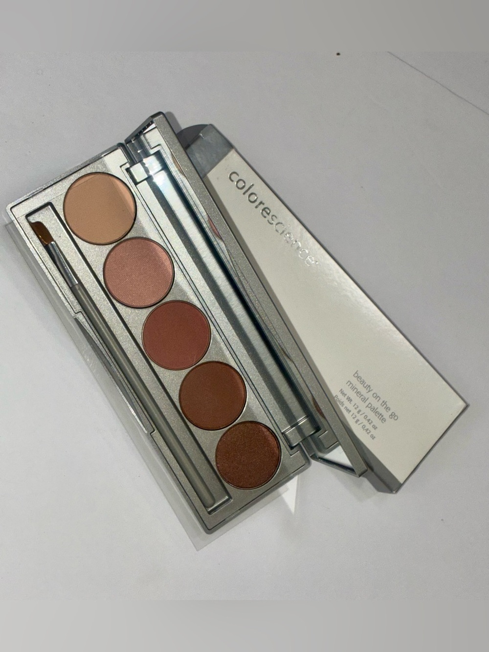 Colorescience Beauty On The Go Mineral Palette Bronzer Cheeks Eyeshadow Spf 20